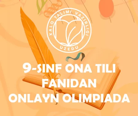 9-sinf ona tili fanidan online olimpiada